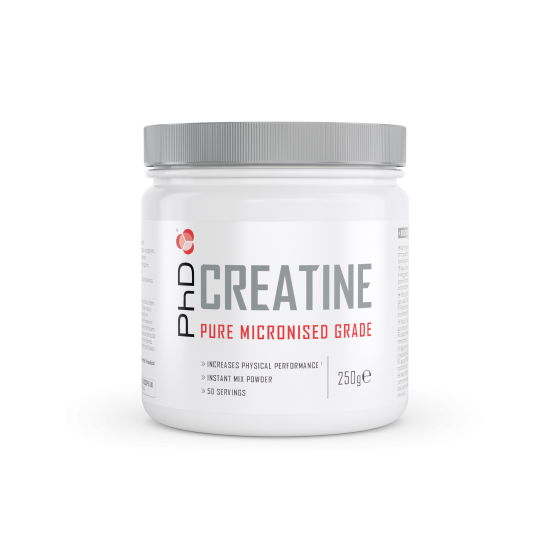 PhD Pure Micronized CREATINE, 250 g