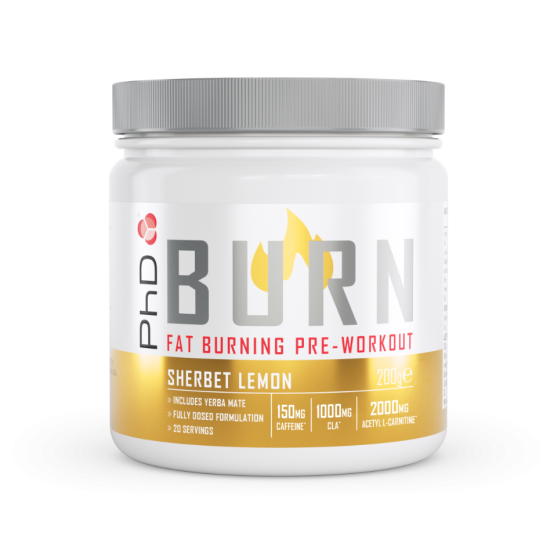 PhD BURN Pre-Workout Powder - 200g