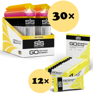 GO Isotonic GEL 30×60ml  + Energy Bake 12× GRATIS