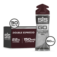 GO Energy + Kofein Gel Double Espresso 30×60ml