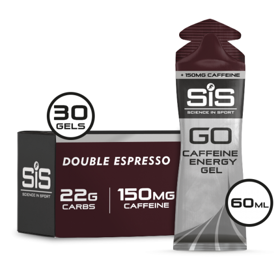 GO Energy + Kofein Gel Double Espresso 30×60ml