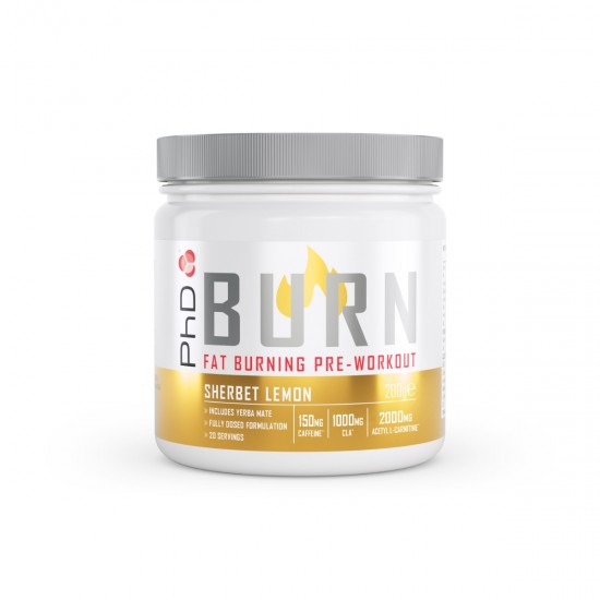 PhD BURN Pre-Workout Powder 200g